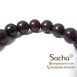 Vòng tay gỗ Trắc 8 ly(Giá Sốc)