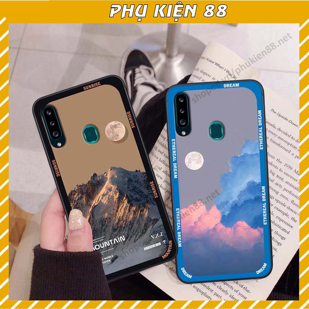 Ốp Samsung A20s hình vũ trụ, mountain, cloud phong cách cá tính