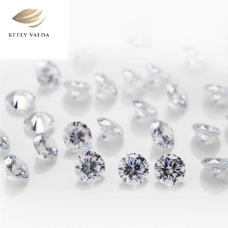 Đá CZ Cubic Zirconia loại 7A - kim cương nhân tạo - Siêu Cứng cao cấp nhập khẩu Thụy Sỹ