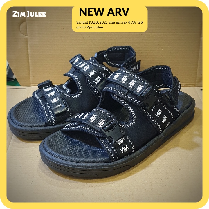Giày sandal nam nữ KAPA đi học đi chơi đế 2.5 êm chân thoải mái - quai sau tháo được