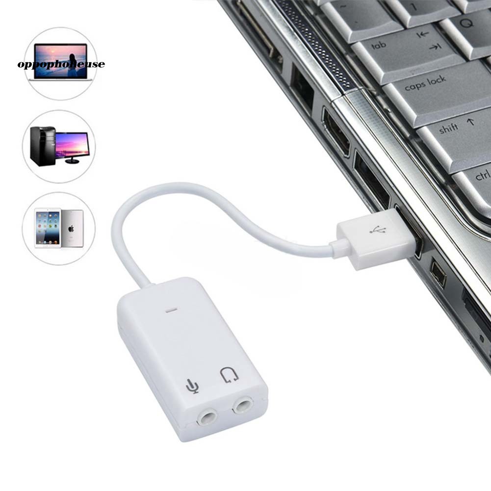 Card âm thanh 3d kết nối cổng usb tiện dụng