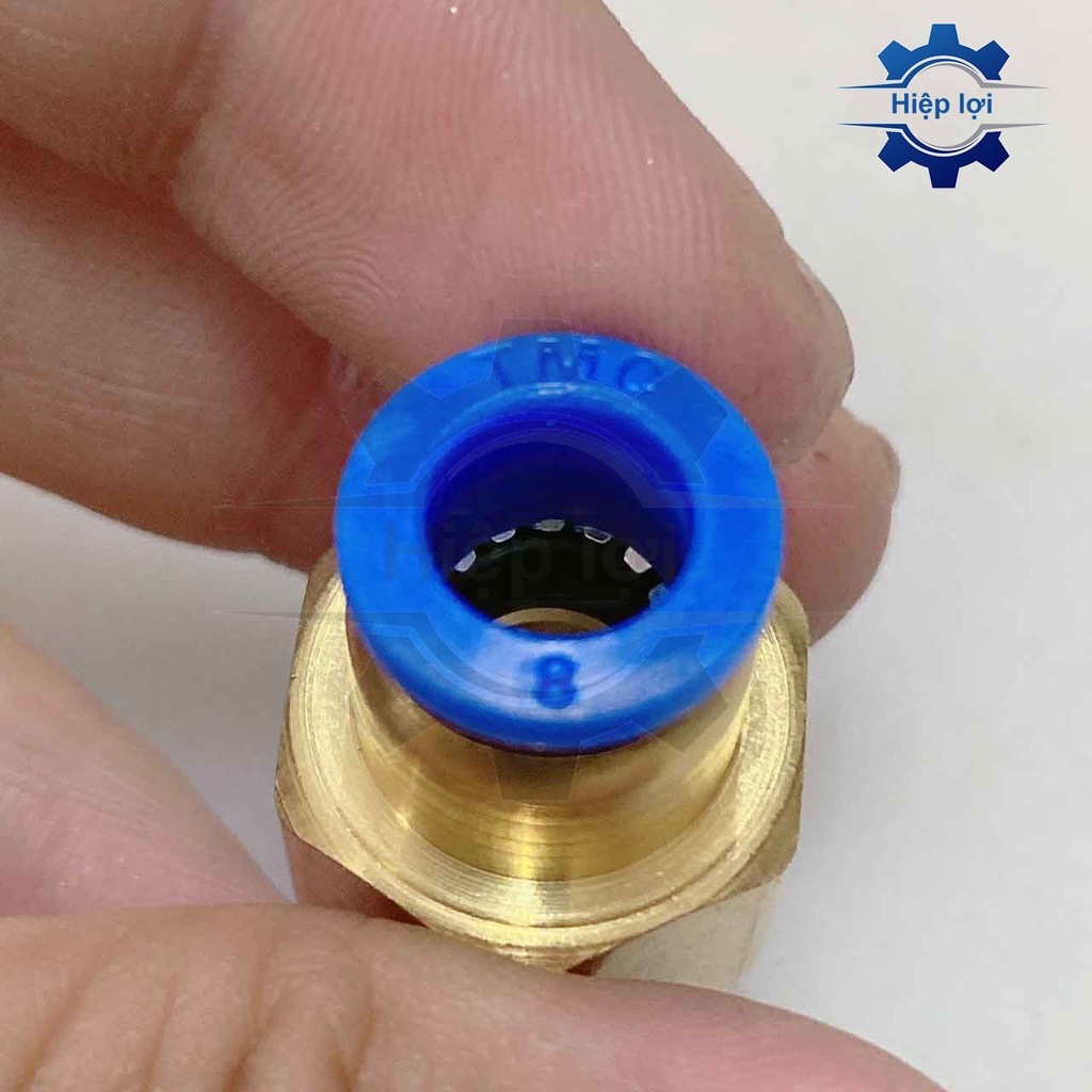 Nối khí nén 1 đầu ống 1 đầu ren trong PCF