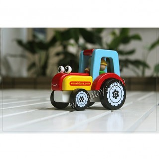 Đồ chơi gỗ Winwintoys Xe máy cày 63302