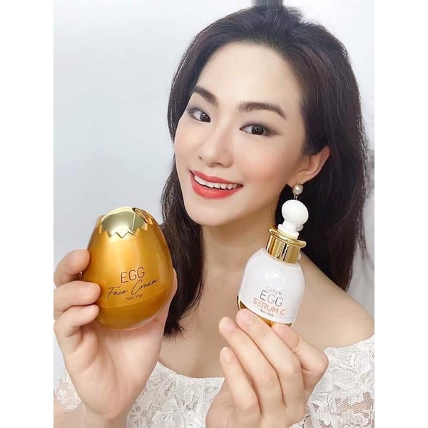 Combo kem FACE TRỨNG VÀNG VÀ VITA C giải quyết tất cả vấn đề vè da mang lại làn da trắng sáng như da em bé