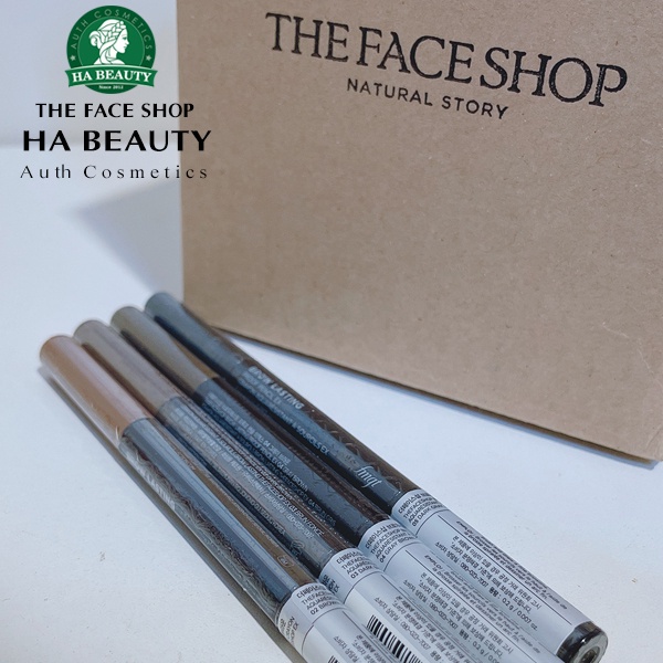 Chì kẻ mày trang điểm chân mày lông mày The Face Shop fmgt Designing Eyebrow Pencil 0.25g