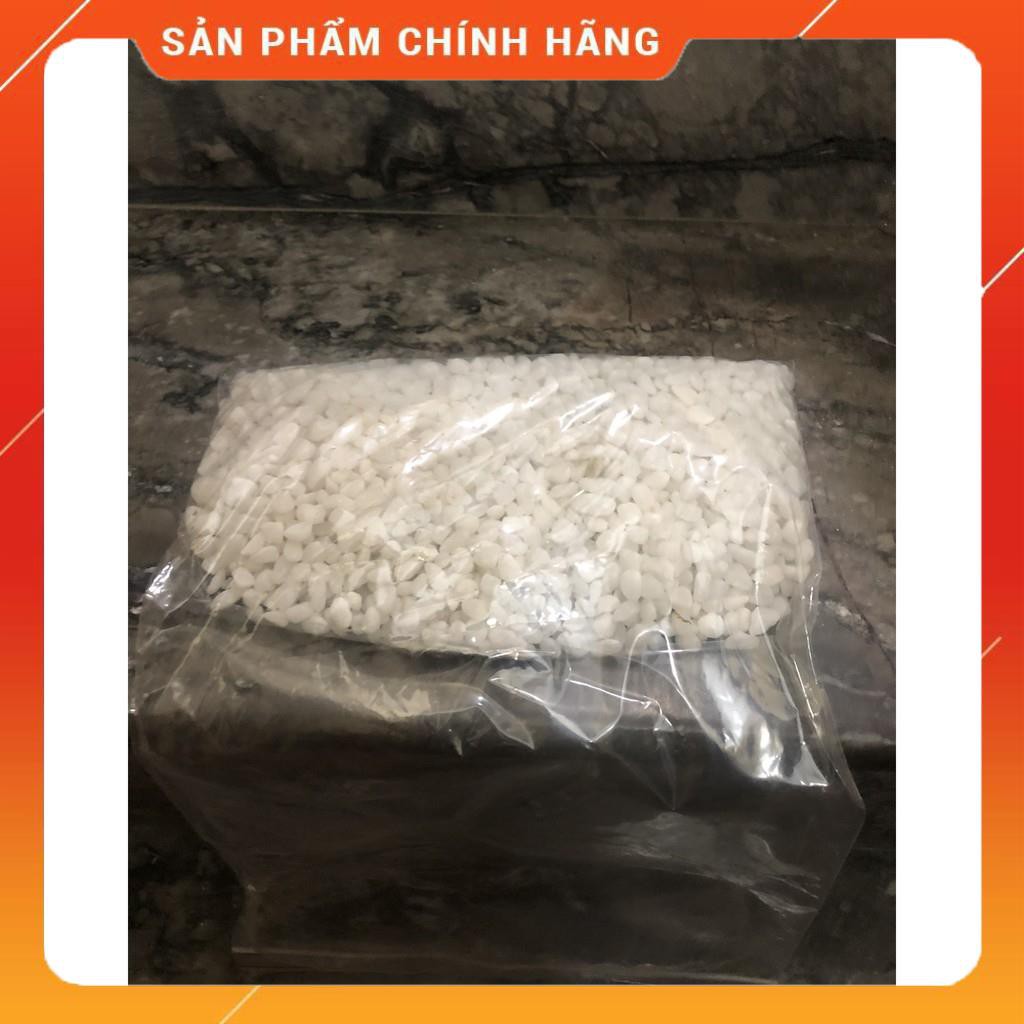 1 bao  Sỏi đá trắng nhỏ trang trí vườn, cây nội thất.