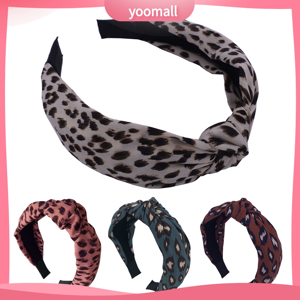 Cài Tóc Nữ Họa Tiết Da Báo Thời Trang