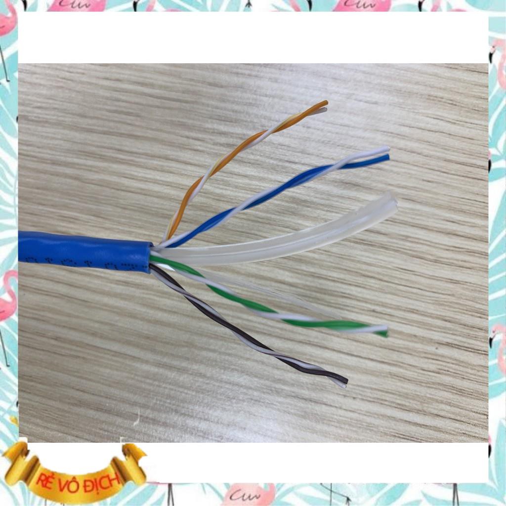 DÂY MẠNG CAT6E Bấm Sẵn 2 đầu 1m 3m 5m 10m 15m 20m 25m 30m 35m 50m - Dây Cáp mạng lan chính hãng