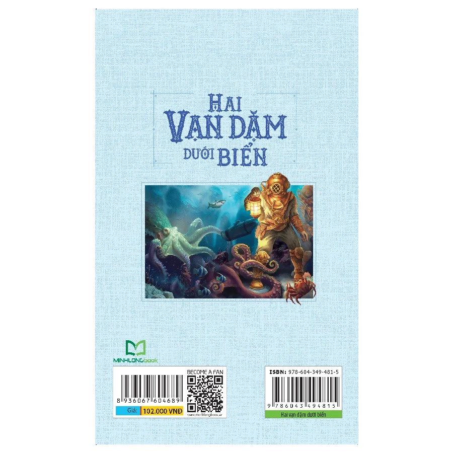 Sách: Hai Vạn Dặm Dưới Đáy Biển