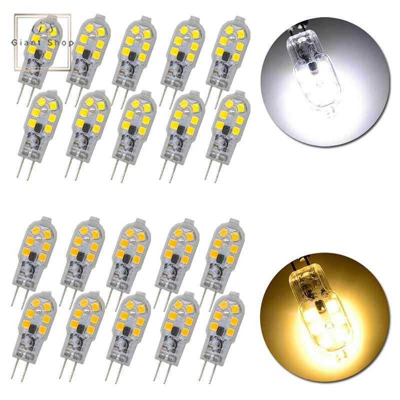 10 Bóng Đèn Led G4 3w Ac / Dc 12v 220v Smd2835