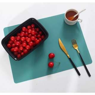 THẢM LÓT bàn ăn silicon chống thấm nước,dễ dàng lau chùi [Có sẵn] [Ảnh thật]