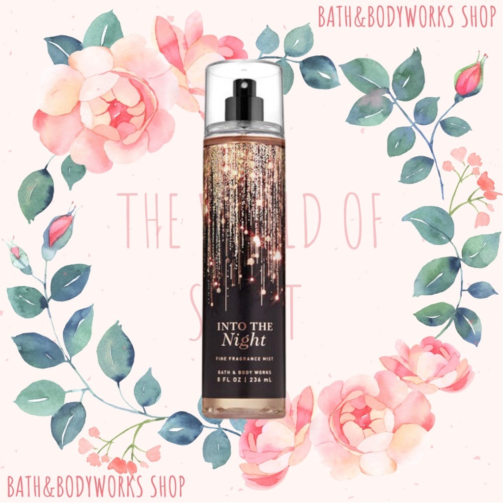 Xịt thơm Into the Night - Body Mist Bath & Body Works