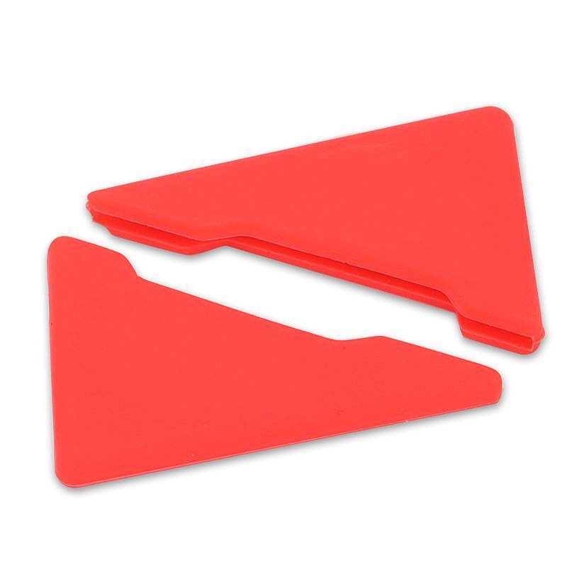 2 Miếng silicon bọc góc cửa xe hơi 90 độ chống trầy xước bảo vệ an toàn chất lượng cao