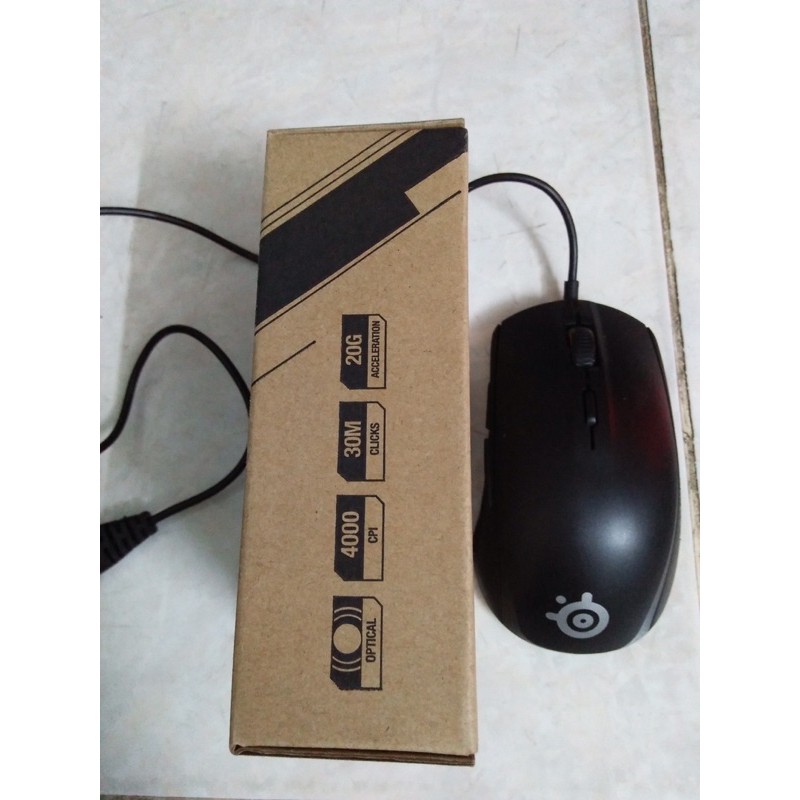 Chuột Steelsensei Rival 95 gaming cho game thủ like new đã qua sử dụng