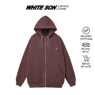 HOODIE FULLZIP "STORY" RED PEARL