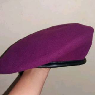 Mũ Beret màu hồng / marinir Million / POLRI stadar