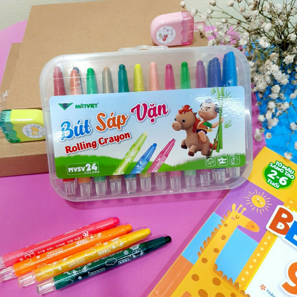 Hộp Sáp vặn Việt Nam An Toàn MV chống gãy, sạch tay