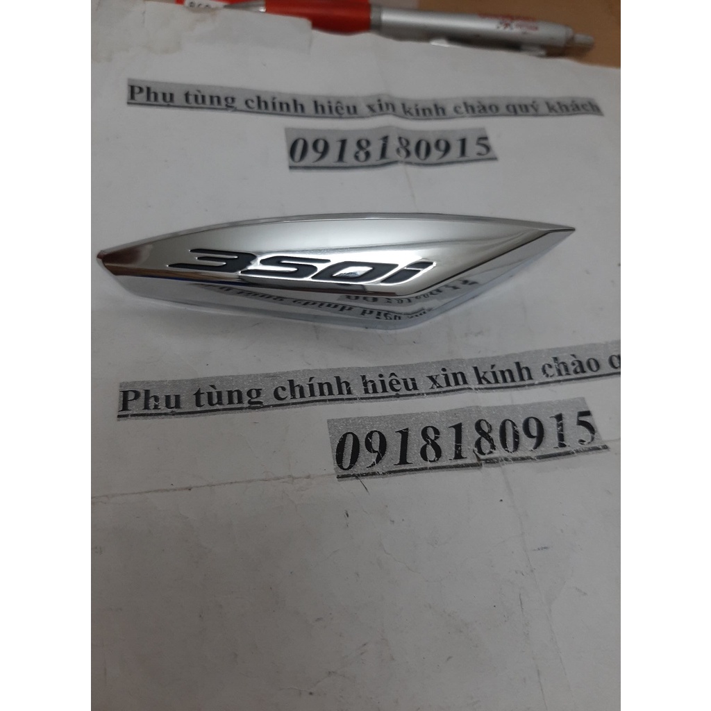 tem nổi tem sườn Biểu tượng 350i tem 350i sh 350i 2022 2023 honda