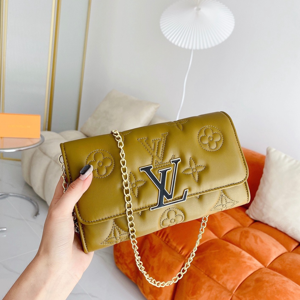 Túi Đeo Chéo Màu Trơn Thêu Họa Tiết Sang Trọng Thời Trang Cho Nữ L 2022