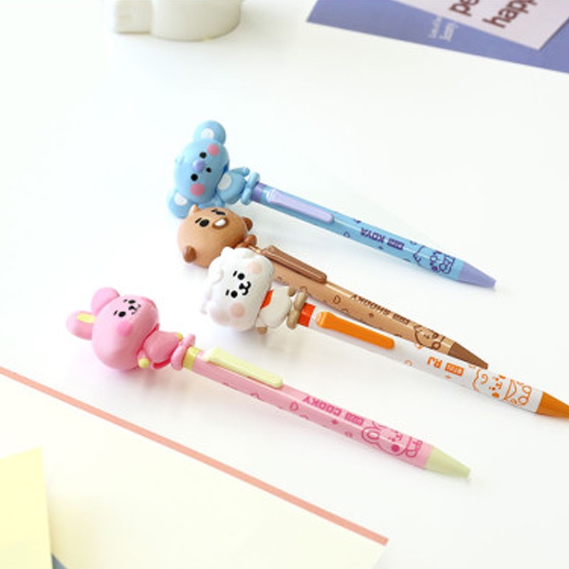 BT21 Baby Action Figure BallPen x Royche Official Goods