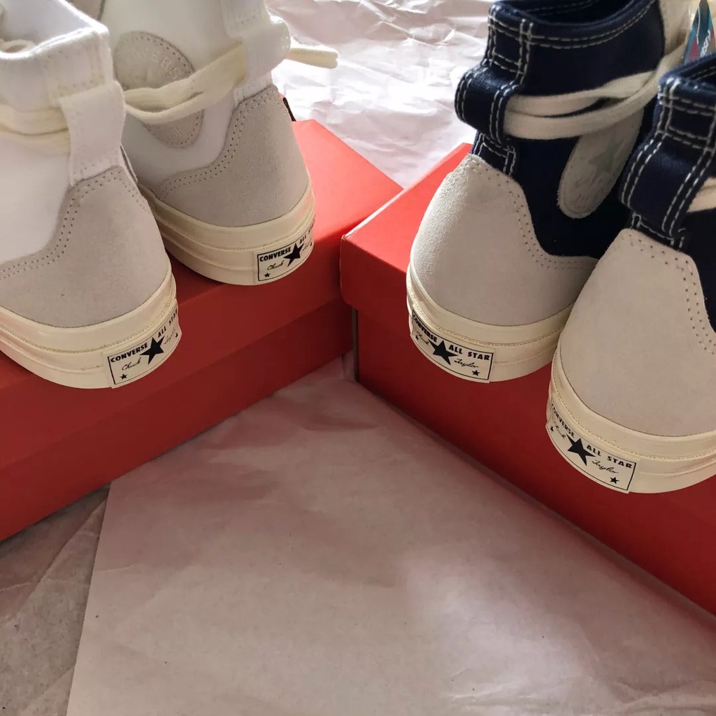 Giày Thể Thao Converse all STAR 1970s Hi Obsidian Chất Liệu Da Lộn Thời Trang Cho Nam Và Nữ