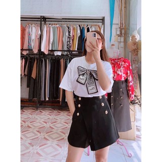 áo nơ lụa siêu hot