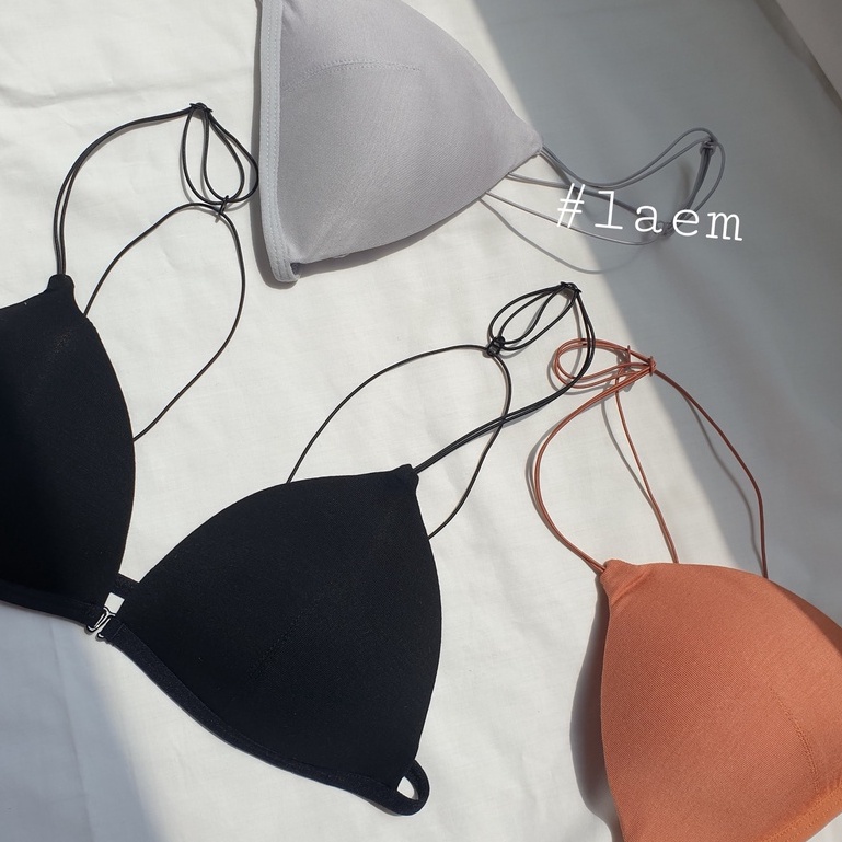 Áo Lót Dây Mảnh Trơn Mịn Mira Bra by LAEM