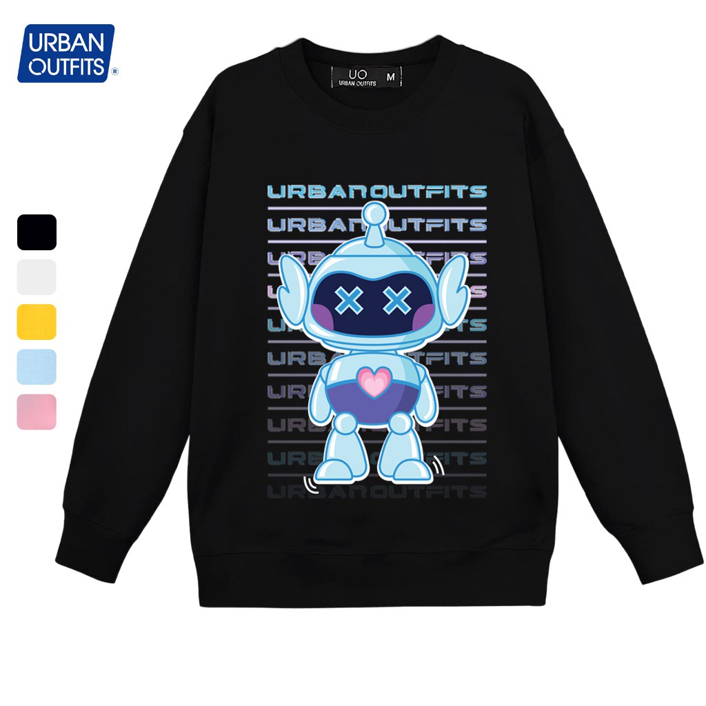 Áo Sweater Form Rộng Nam Nữ URBAN OUTFITS In FUTURE BOT SWO30 Thun Cotton Nỉ 4 Chiều Local Brand