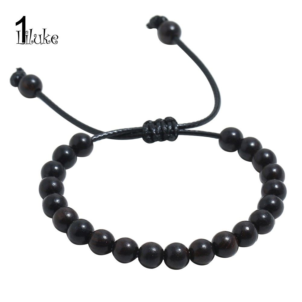 Vòng Tay Chuỗi Hạt Gỗ Handmade Unisex