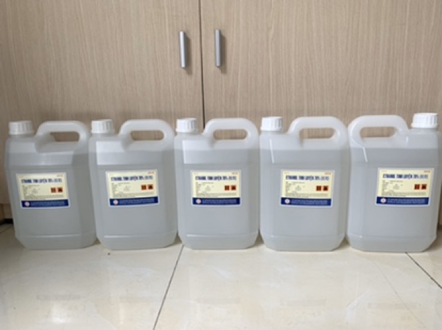 Cồn 70 độ (Ethanol 70%) sát khuẩn, tiệt trùng Can 5L - Cty Dược Phẩm OPC