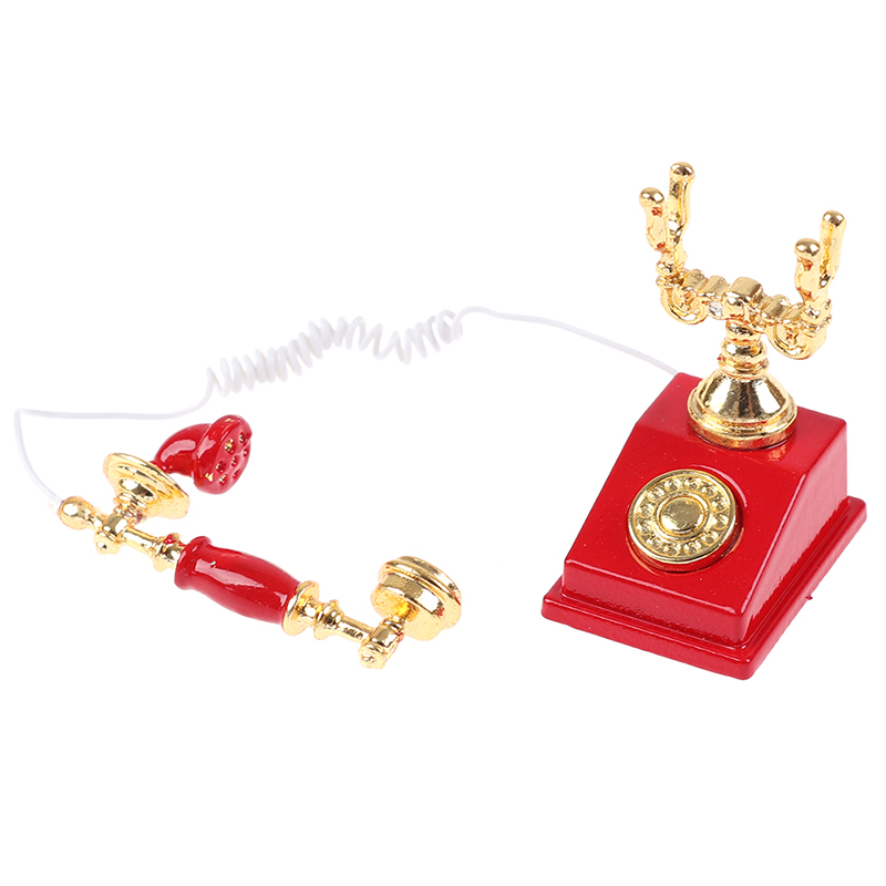 Điện Thoại Xoay 1 Pc 1: 12 Dành Cho Búp Bê