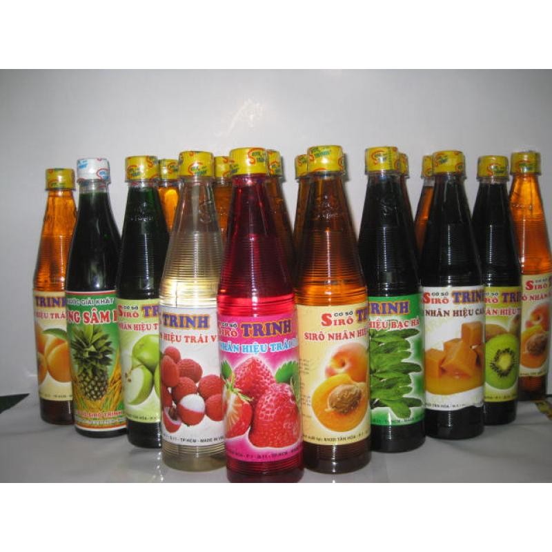 siro Trinh  600ml nhiều mùi