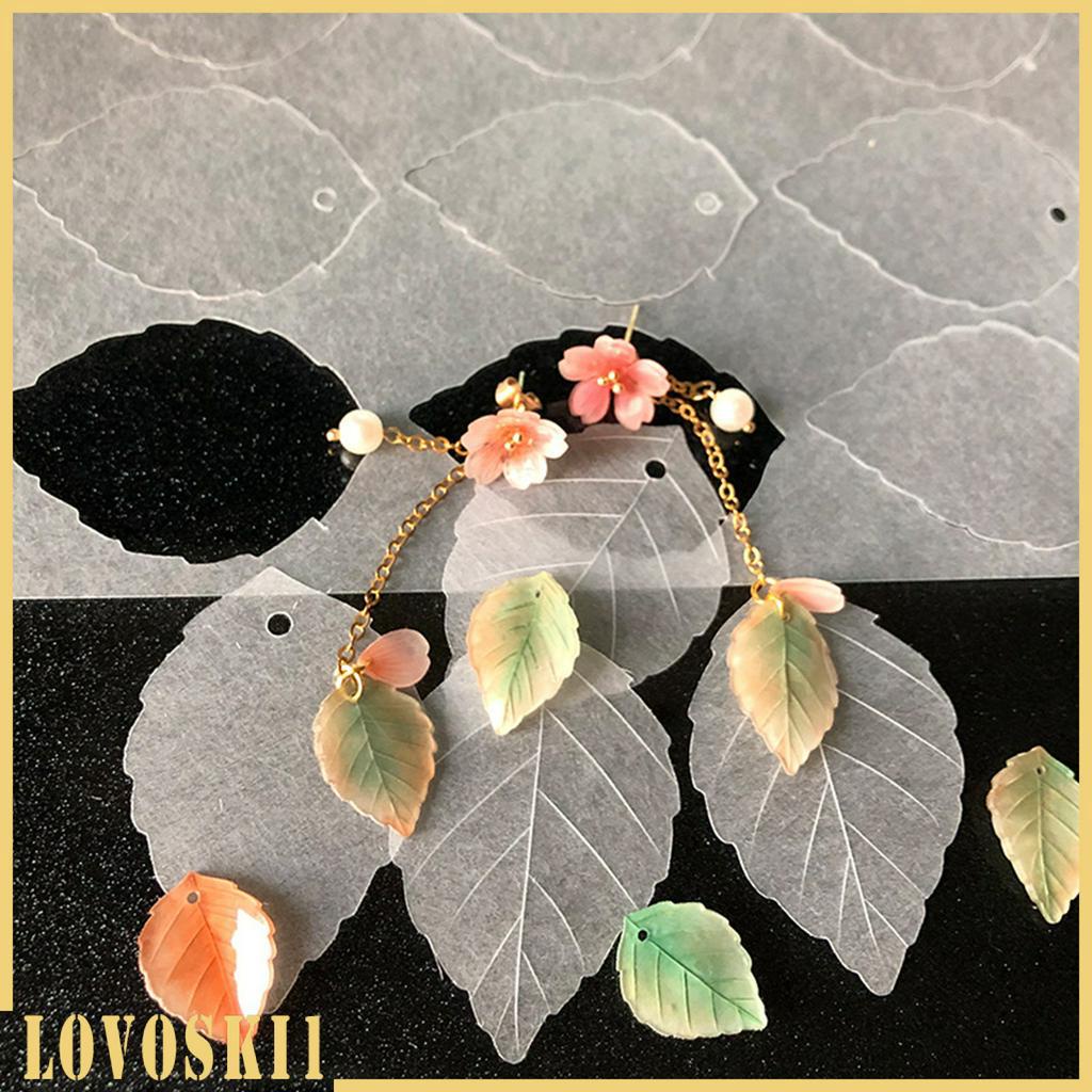 10 Printer Inkjet Shrink Film Plastic Sheet Paper DIY Jewelry Making Craft White