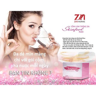 Cốm Đẹp Da Skin Food Plus+ Zn