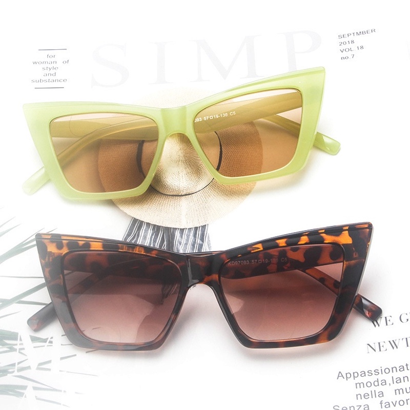 Mới Kính Mát Mắt Mèo Gọng Nhựa Chống Tia Uv400 Phong Cách Cổ Điển Sang Trọng Dành Cho Cả Nam Và Nữ