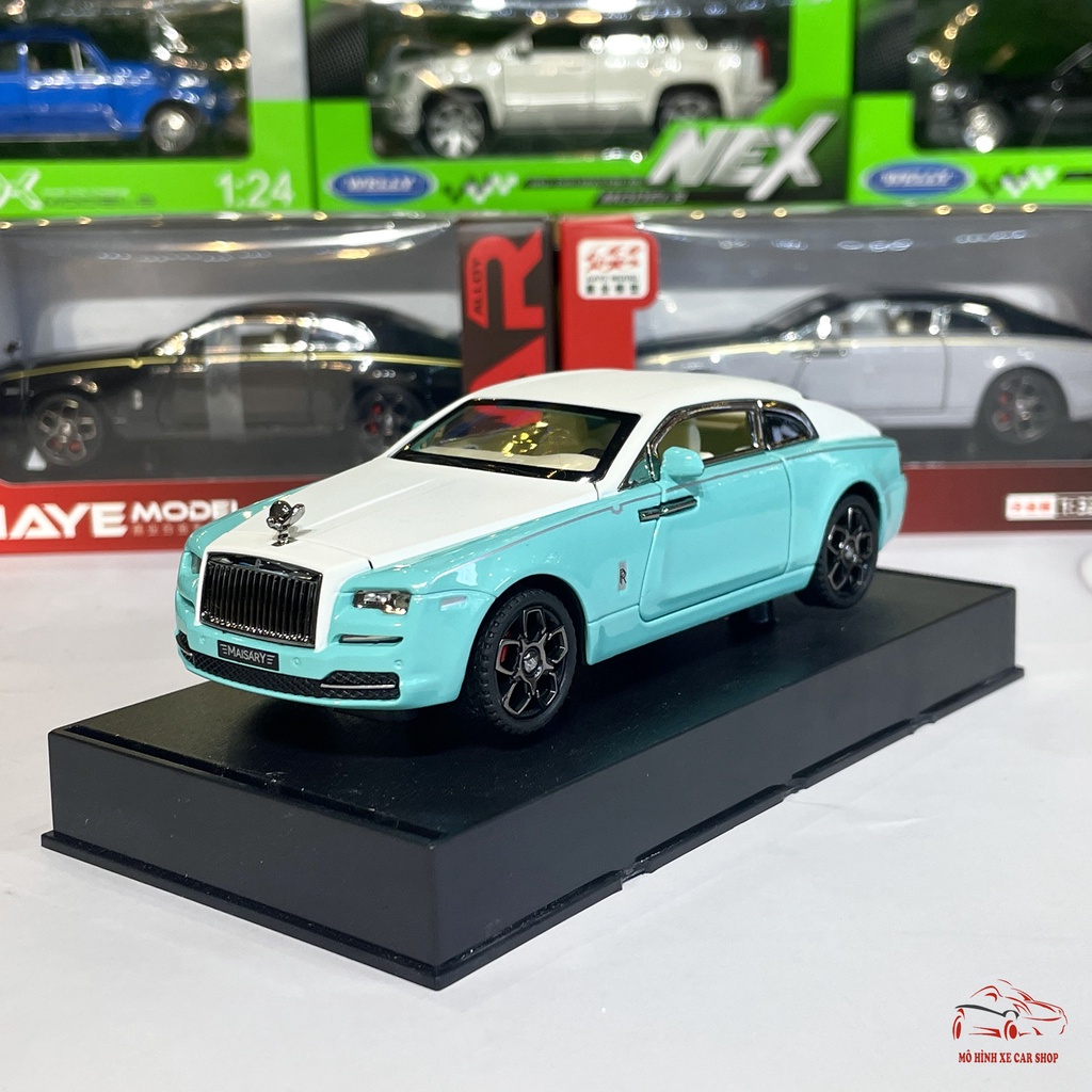 Mô hình xe kim loại Rolls Royce Phantom Wraith tỉ lệ 1:32 hãng Double Horses 3 màu
