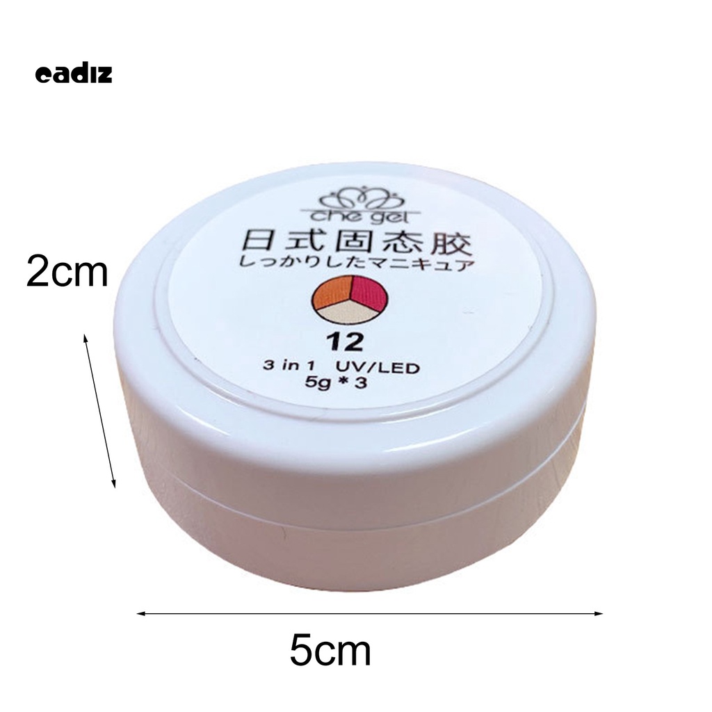 [Hàng mới về] Sơn móng tay dạng gel màu sắc không gây kích ứng lâu trôi cao cấp