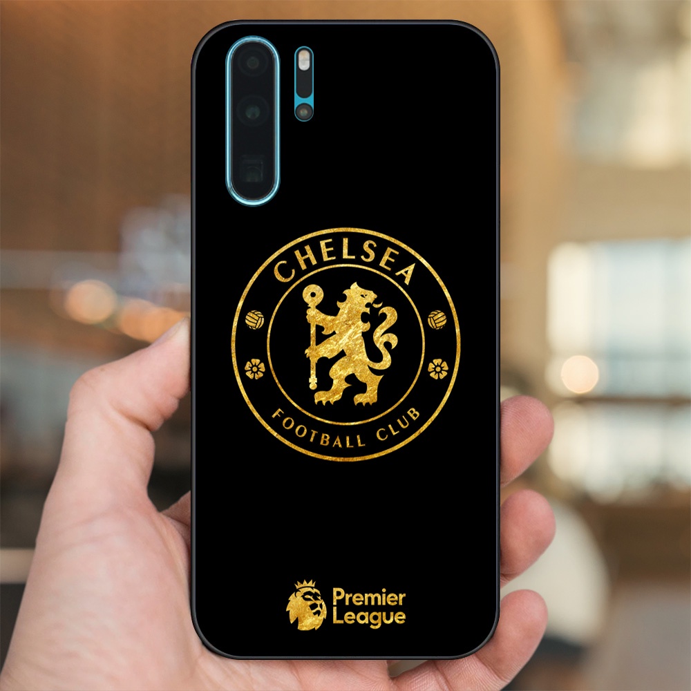 Ốp lưng Huawei P30 Pro viền đen in hình Chelsea FC