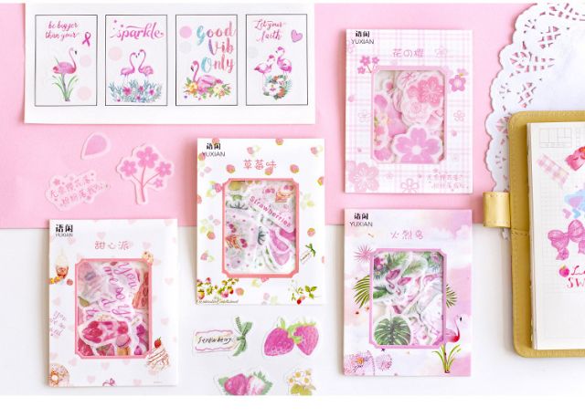 Túi 40 miếng dán sticker trang trí