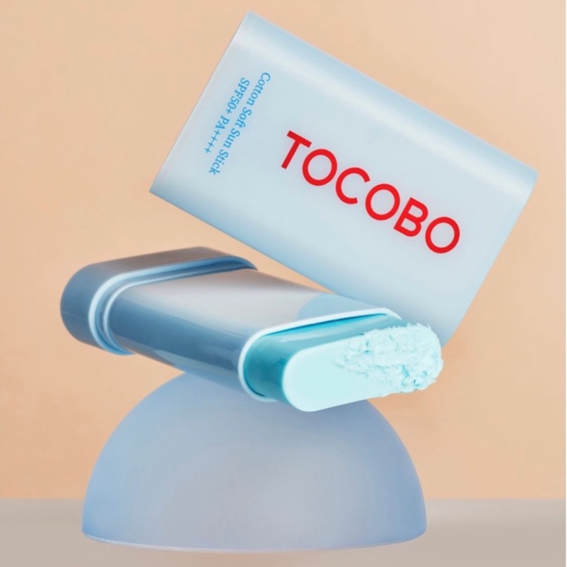 Thanh Lăn Chống Nắng Hữu cơ, Thuần Chay TOCOBO Cotton Soft Sun Stick SPF50+ PA++++