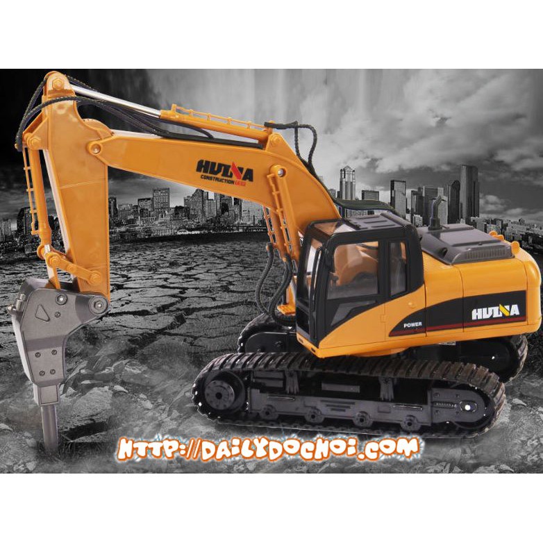 Máy đục hợp kim 16 kênh 2.4G tỉ lệ 1/14 chính hãng Huina 1560 tại RUBYRC