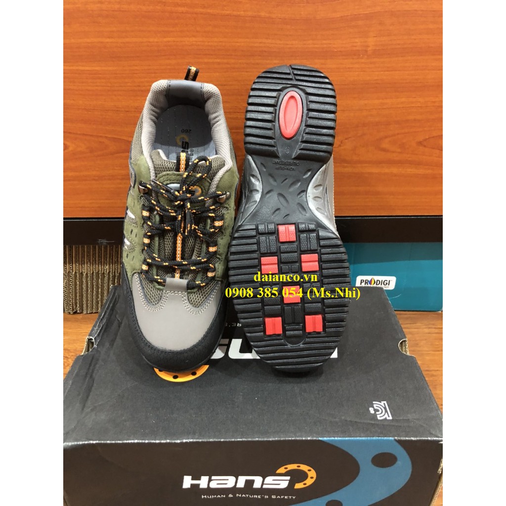 GIÀY BẢO HỘ HÀN QUỐC HANS HS-16-1 LOUIS- KIỂU DÁNG THỂ THAO, HÀNG SẴN