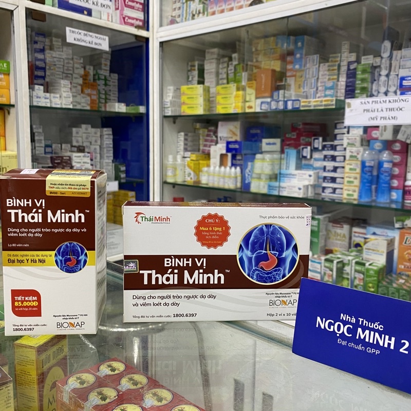 ✅ [Chính Hãng] Bình Vị Thái Minh dùng cho người trào ngược dạ dày viêm loét dạ dày