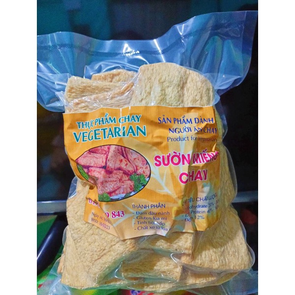 SƯỜN NON CHAY LOẠI DÀY 500gr