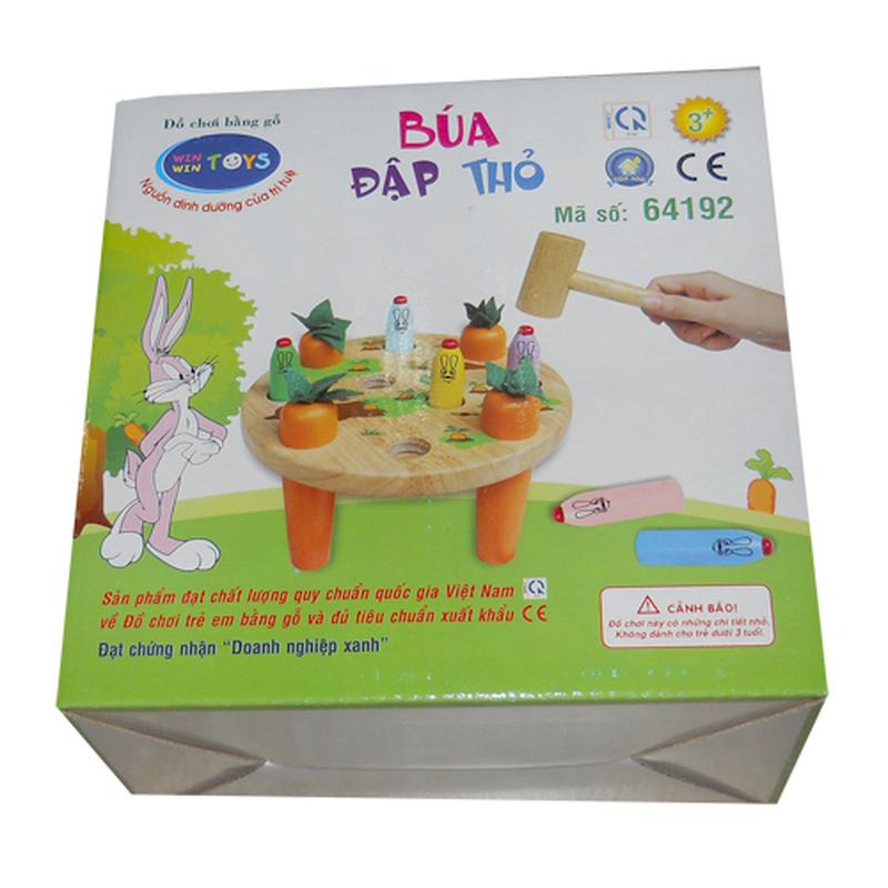 Đồ chơi gỗ Winwintoys Đập thỏ