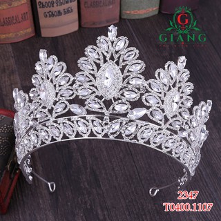 Vương miện cô dâu cao combo 6