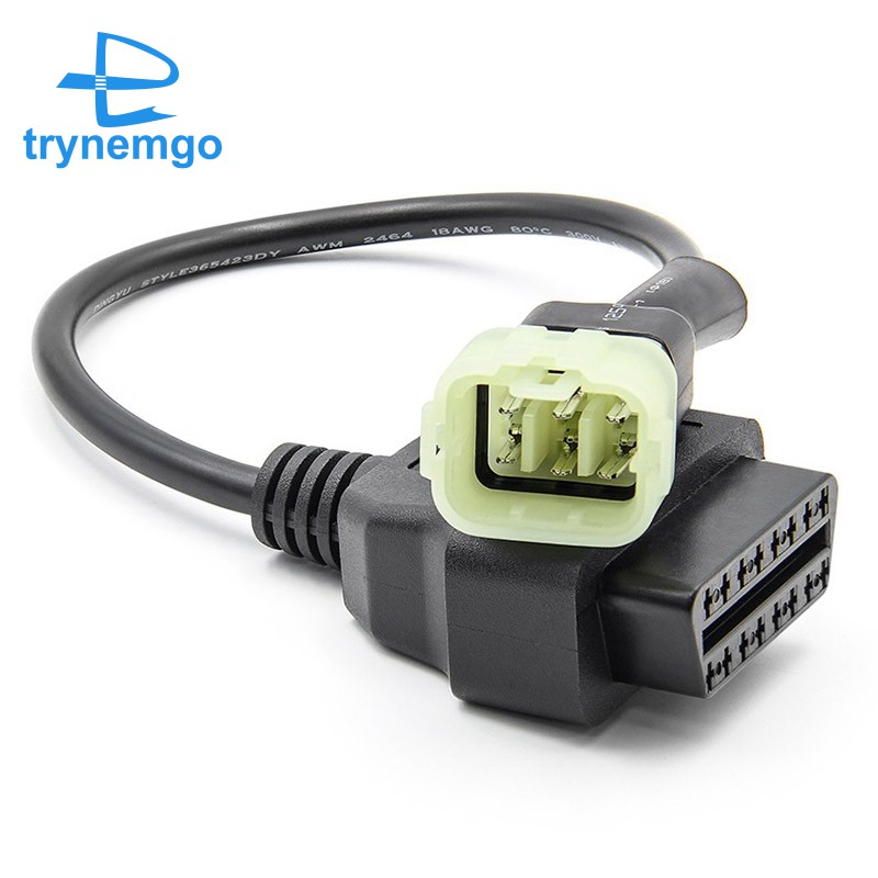 Dây Cáp Chuyển Đổi 6 Pin Sang 16 Pin Obd2 Cho Ktm 1190 690