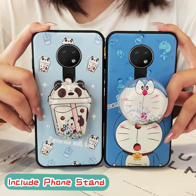 Anti-knock New Arrival Phone Case For Nokia 6.2/7.2 phone stand holder Cover drift sand Fashion Design