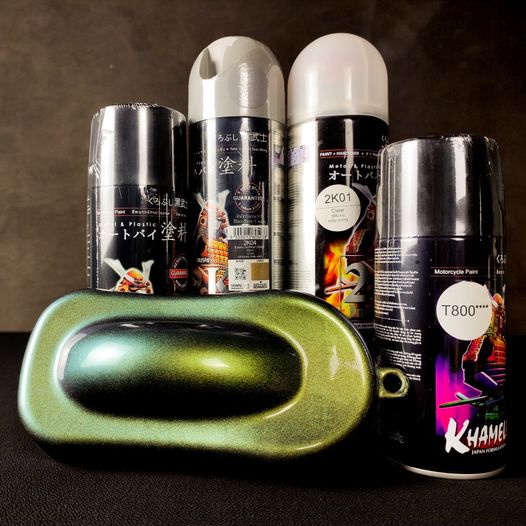Sơn Xịt T800 _ Sơn Xịt Samurai Paint K5/T800 Màu 3D Đổi Màu Theo Góc Nhìn