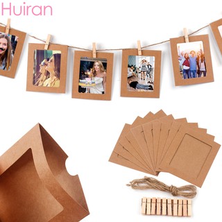 Khung treo ảnh kẹp giấy hình cưới 5 inch trang trí tiệc sinh nhật